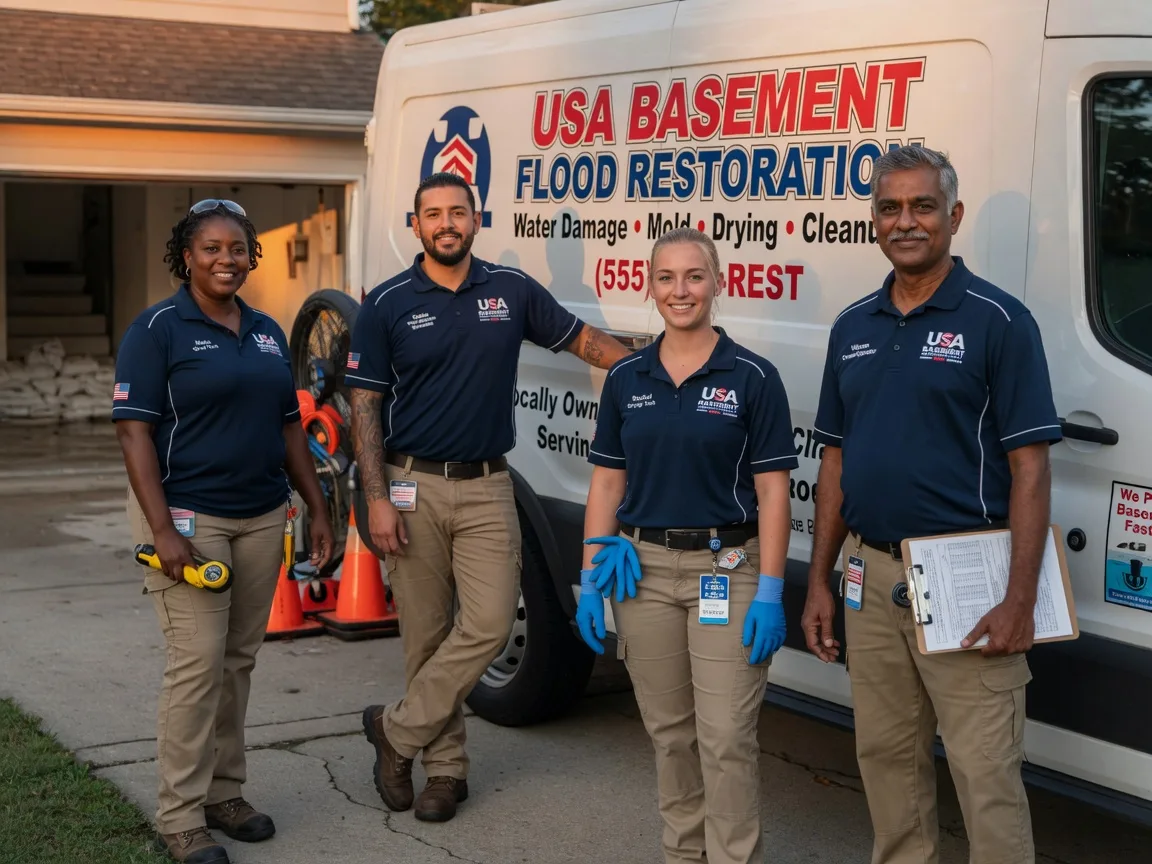 Basement Flood Cleanup company in New Bloomington, OH